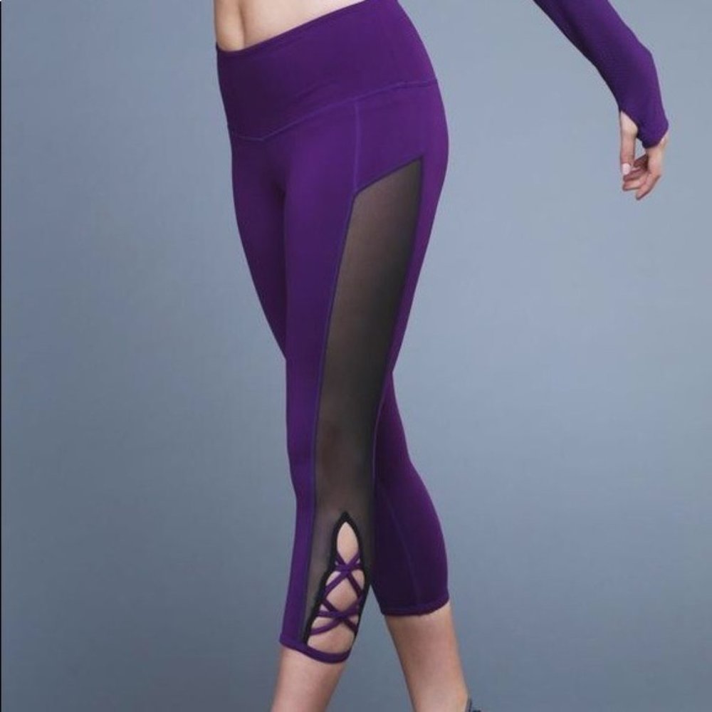 Popflex Active Wishing Star Capri Leggings Size 8